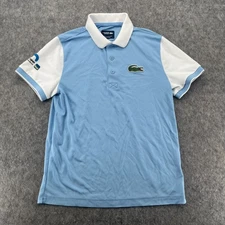 Lacoste Mens Sport Miami Open Polo Shirt Size US S Big Alligator