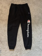 champion boys jogger side xl black