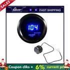 Car Black 2" 52mm Blue Digital LED Electronic Water Temp Temperature Gauge USA