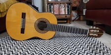Vintage Kasuga LG160 3/4 Classical Guitar Japan 1970s Beautiful New Set-Up 