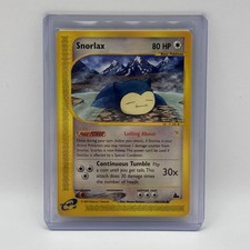 2003 Vintage Pokemon Skyridge Snorlax Non Holo 100/144 Never Played NM+ on eBay