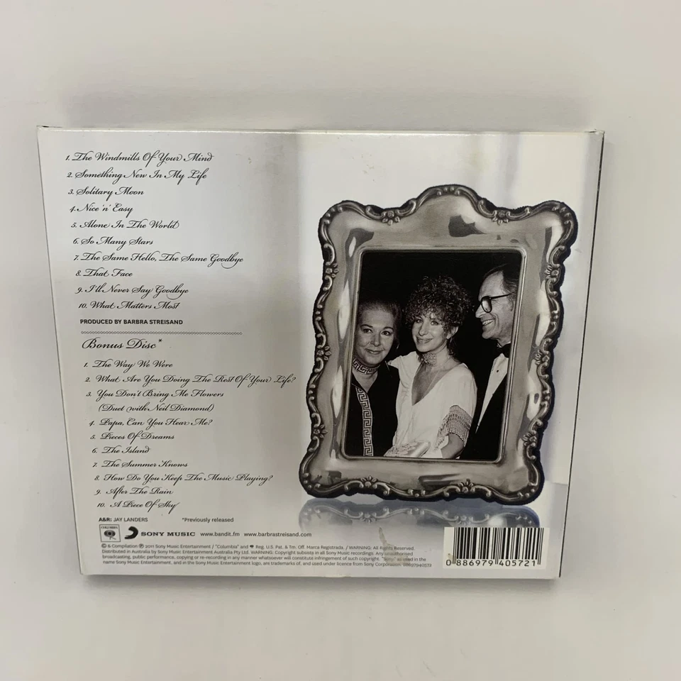 Álbum CD Barbra Streisand LO QUE MÁS IMPORTA *Digipak Edición Deluxe* BUEN ESTADO Foto 2 de 3