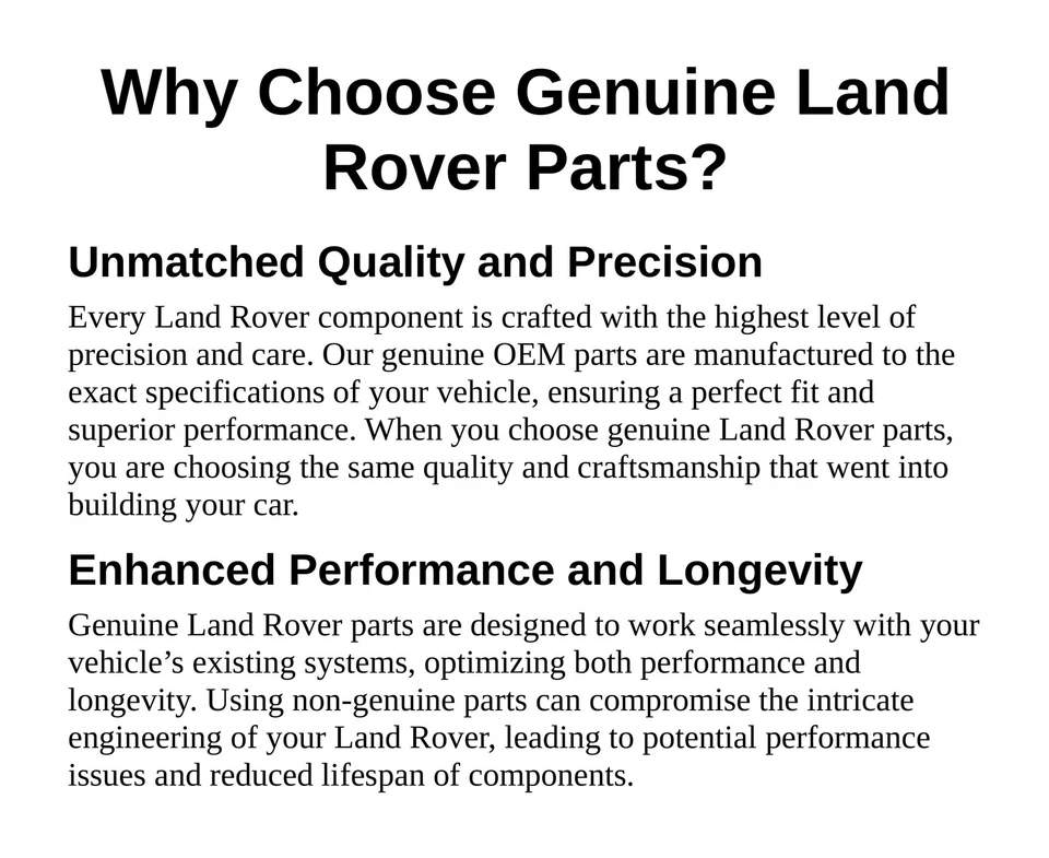 Junta original Land Rover OE - Válvula LR025664 Foto 2 de 4