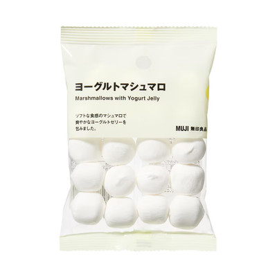 MUJI Marshmallow with Yogurt Jelly 50g from Japan 【Bundle Discount OK】