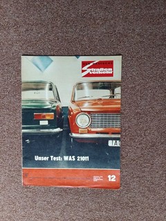 Der deutsche Strassenverkehr 12/1975 Test WAS 21011 Moskwitsch Vergaser