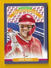 70989  2020 Donruss One Hundred #9 Mike Trout DIAMOND KINGS 30/100 BK$25