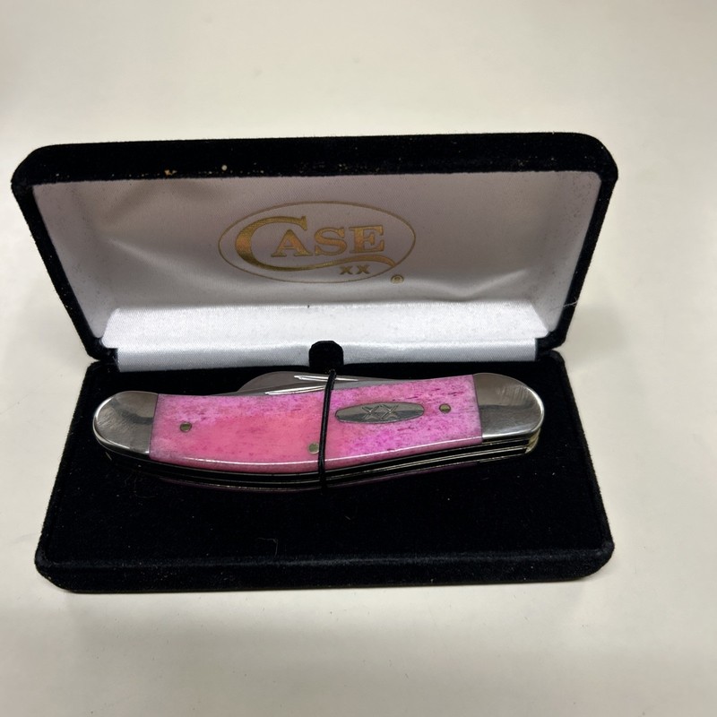 CASE XX #91363 BOSE PINK BONE SMOOTH SOWBELLY (TB6339 SS)