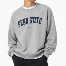 Vintage 2000 Nike Penn State Nittany Lions Sweatshirt Mens XXL Gray Y2K NCAA