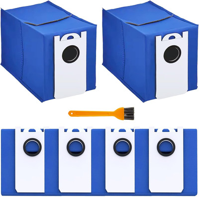 6-Pack High-Capacity Replacement Dust Bags for Bobsweep Ultravision Vacuum