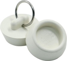 2Pcs Rubber Drain Stopper Fits 1-1/8 Inch to 1-1/4 Inch 28mm-31.5mm , Bathtub