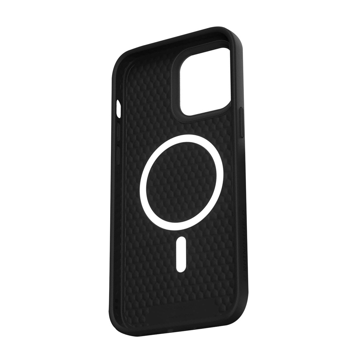 Coque premium SolidSuit Rhinoshield pour iPhone 12 Pro Max en polymère noir