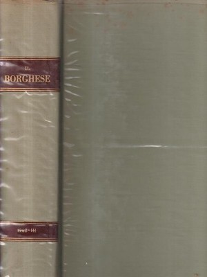 IL BORGHESE 1968 III AA.VV. IL BORGHESE 1968 \