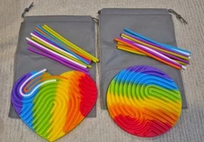 2-Pack Sensory Activity Boards – Fidget Toys for Kids, Stress & Anxiety Relief