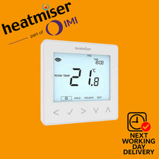 HEATMISER NEOSTAT-HW V2 - UFH HOT WATER PROGRAMMER *GLACIER WHITE*