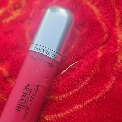 Revlon Ultra HD Matte Lipcolor Liquid Lipstick Pink Shade 0.2 fl oz 5.9 mL