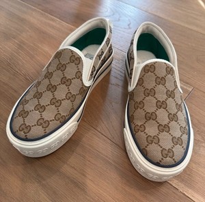 Brand New Men Gucci Tennis 1977 Slip-on Sneakers Beige Sneakers Sz 11 (US 11.5) Gucci | Shoes | Gucci Tennis 977 Slipon Sneaker | Poshmark main image 2