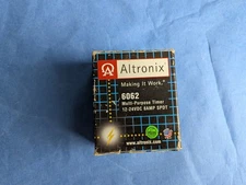 Altronix 6062 Multipurpose Timer 12-24 VDC 8 Amp.  Distressed Box. Free Shipping