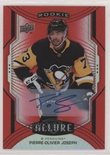 2020-21 Upper Deck Allure Rookie SP Red Rainbow Pierre-Olivier Joseph Auto 0gn4