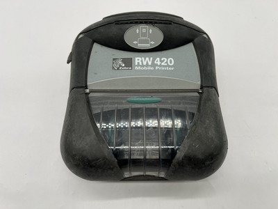 Zebra RW420 Wireless Mobile Printer-No Power Supply