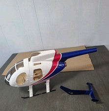 Align 450 Scale Fuselage 500E (White/Red)  AG...