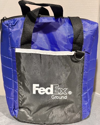 Fedex Bodenventilator 12 Soda Bier Kühler Mittagessen Tasche Reise Deluxe Sport Golf Spiel