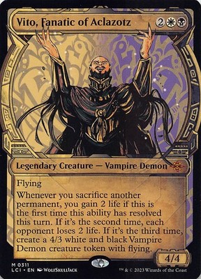Vito, Fanatic of Aclazotz (Showcase) M The Lost Caverns of Ixalan 311 NM