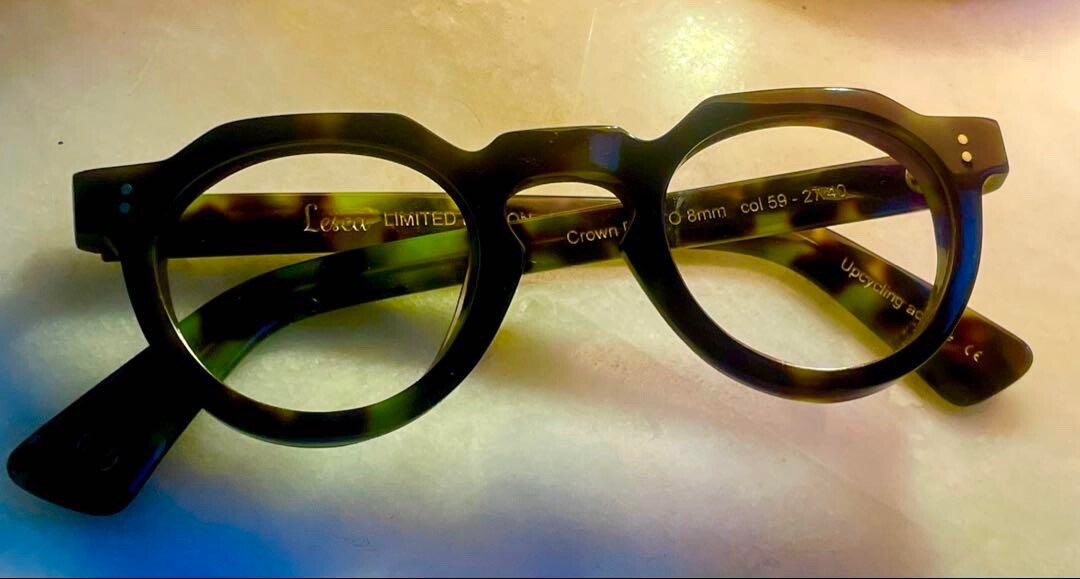 Lesca LUNETIER Crown Panto 8mm 59-27/40 Eyeglasses Limited