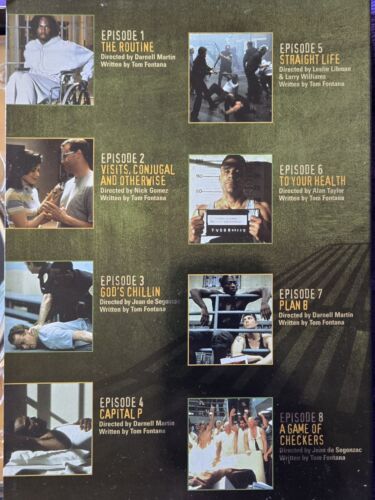 2002 OZ The Complete First Season DVD, 3 Discs, Preowned - Picture 3 of 6