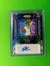 Jaylen Clark 2023-24 Panini Prizm Auto Blue Scope  (48/49)  Wolves Color Match
