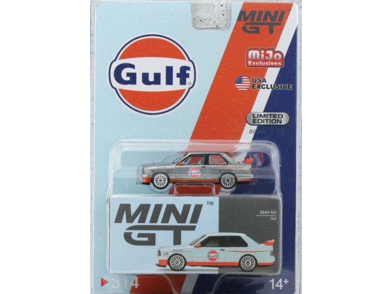 BMW M3 - GULF - CHASE CAR - Mini GT 1:64 | eBay