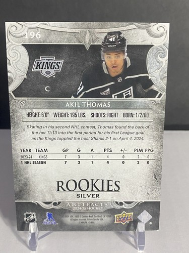 2024-25 Artifacts ROOKIES YOU PICK! Stankoven, Slaggert, Gauthier, Nazar U-Pick! - Picture 76 of 81