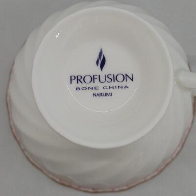 NARUMI PROFUSION cup & saucer from Japan | eBay