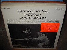 WALTER / MOZART don giovanni / salzburg 1937  classical  3lp box
