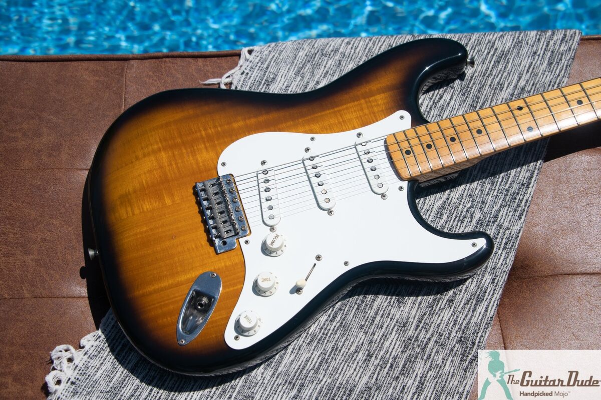 90's Fender ST57-58US '57 Stratocaster Reissue -Crafted In 90's Fender ST57-58US '57 Stratocaster Reissue -Crafted In