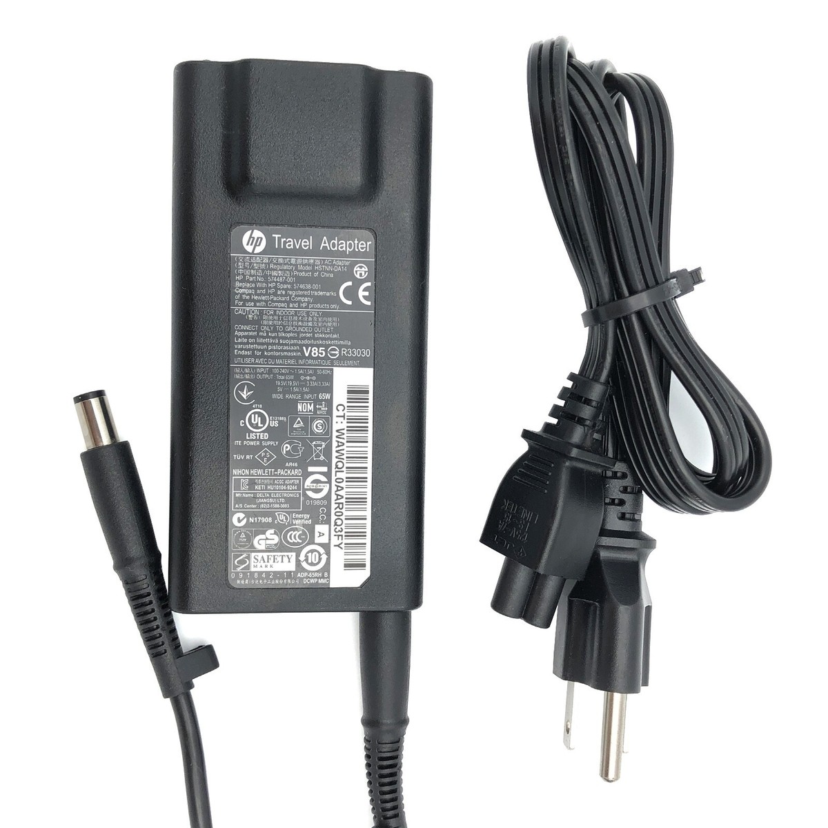HP 65W Alimentatore Per Thin Client T620 T630 T520 19,5V 3,33A 7,2Mm Spina HP 65W Alimentatore Per Thin Client T620 T630 T520 19,5V 3,33A 7,2Mm Spina