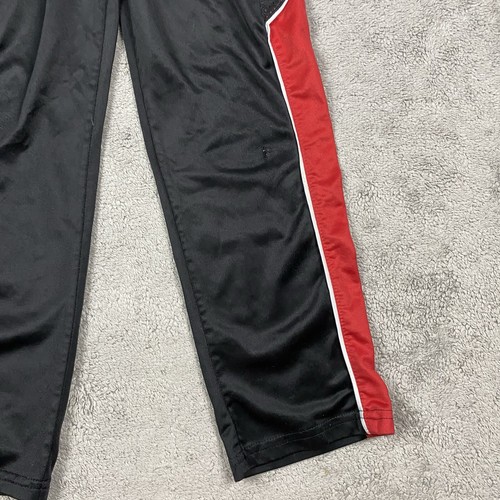 New Balance Pants Boys Youth Size 7 Black And Red Athletic Pants - Picture 2 of 15