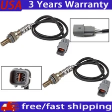 2PCS Oxygen Sensor Up+Downstream O2 Sensor For 2003-06 Hyundai Santa Fe V6 2.7L
