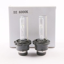 New D2s D2r D2c 6000k White Hid Xenon Bulbs Replace Factory Hid Headlights Pair