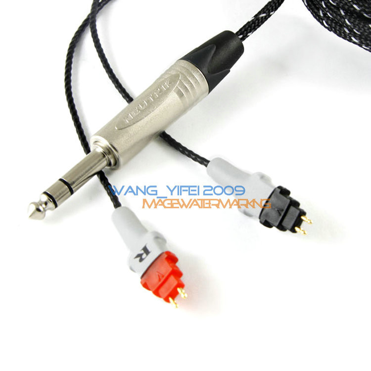 Upgrade Hifi Cable For HD545 HD565 HD580 HD600 HD650 With Neutrik