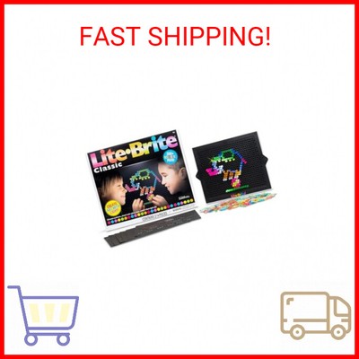 Lite Brite Classic, Favorite Retro Toy - Create Art with Light, STEM, Educationa