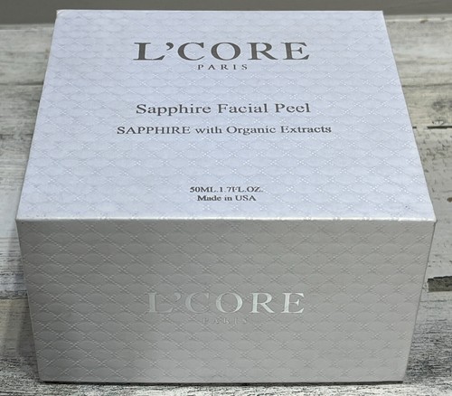 L'CORE PARIS Sapphire Facial Peel Organic Detoxifying Pharmaceutical Grade 1.7oz - Imagen 5 de 6