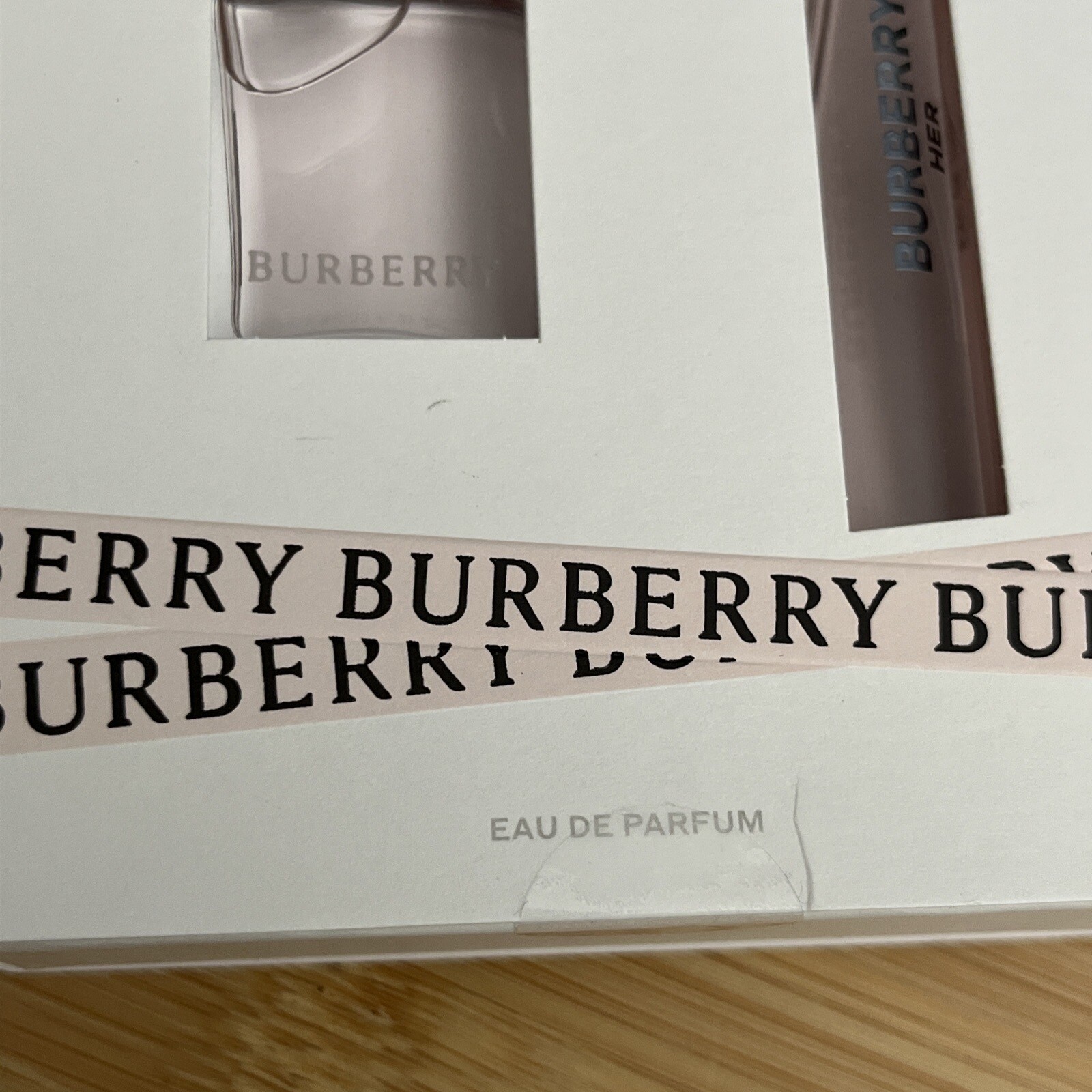 BURBERRY HER EAU DE PARFUM 5ml/0.16 oz. & 10ml./0.33 oz. NATURAL SPRAY VAP