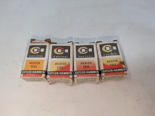 BRAND NEW Cutler Hammer Model H1033 Heater Coil Lot Of  4 New Old Stock