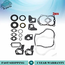 2 Pack Gasket Kit For Briggs & Stratton 4 & 5 Hp Horizontal Engines 131200 US