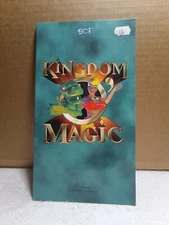 Kindom O Magic PC Book Box NEW! CIB, Vintage RETRO! RARE Dutch Book, English CD!