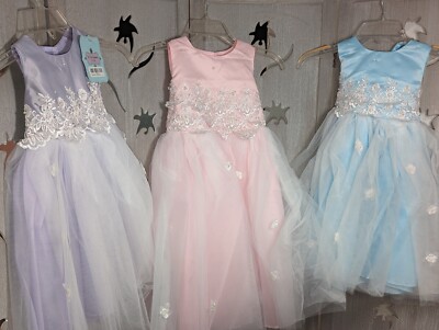 CLOSEOUT!  NEW Girl birthday wedding Dress size 2 4 6 8 10 12 Retail $80