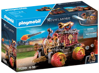 Playmobil Novelmore Brennender Kampfwagen Der Burnham Raiders 71299
