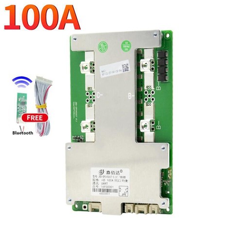 JBD SMART BMS Lifepo4 Battery Balance 4S 12V/8S 24V/12S 36V 60A-200A + Bluetooth - Picture 13 of 22
