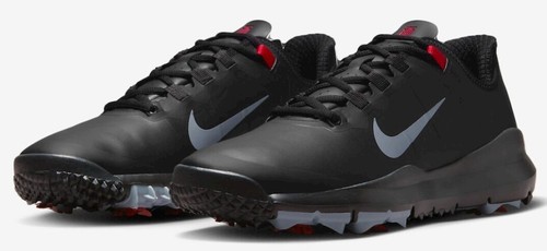 Nike Tiger Woods '13 Retro Black Stealth Red Golf DR5752-016 Men's Size 9