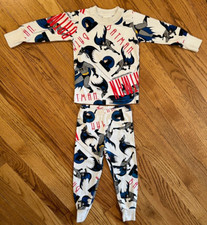 VTG 1992 Batman DC Comics Long Eddie's Shirt Pants Youth Single Stitch Size 4T